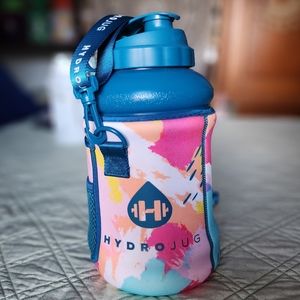 Hydrojug Canvas Neoprene Classic Sleeeve and Deep Teal Classic Jug
